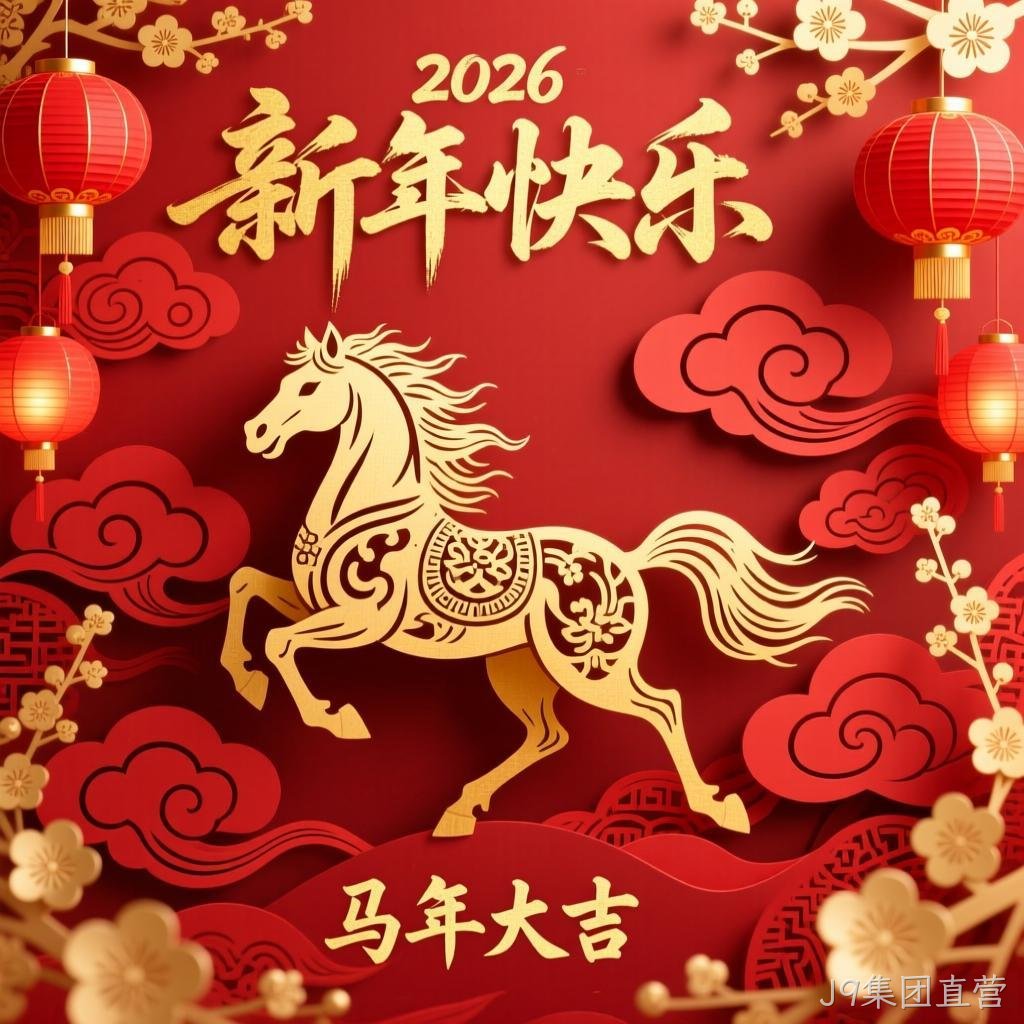 J9集团直营2026年新年祝福
